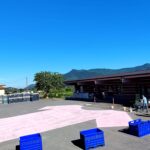 Ortovero accoglie il Giro d'Italia con una Maglia Rosa gigante — Savona